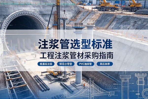 甘南注浆管选型标准